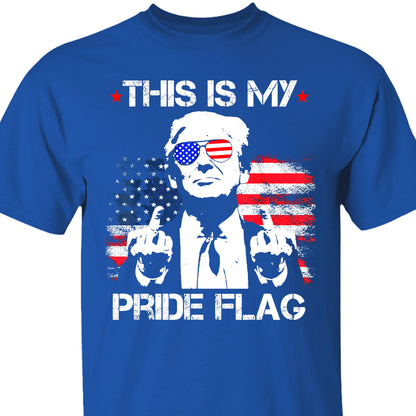This Is My Pride Flag Trump Shirt | Happy 250th Birthday USA | Patriotic 4th Of July Tee | America 250th Anniversary | Independence Day Shirt 682574