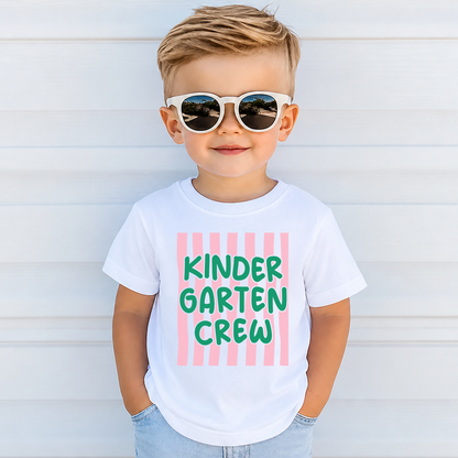 Personalized Kindergarten Crew Kids Shirt, Kindergarten Team Shirt, Back To School Tee 685461