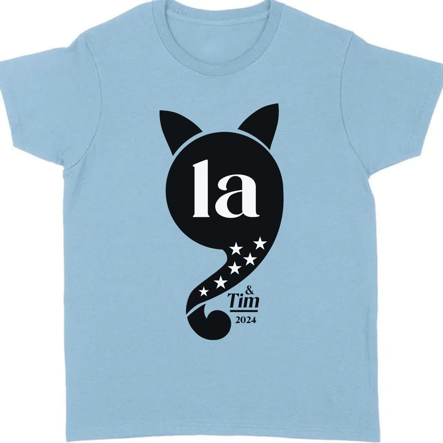 Kamala Harris Cat Comma Shirt | Kamala Harris 2024 Shirt | Democrat Shirt Bright T1457 - KH2