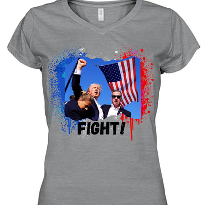Trump Fight 2024 Shirt Pennsylvania Rally, Shirt Bright C1111 - GOP