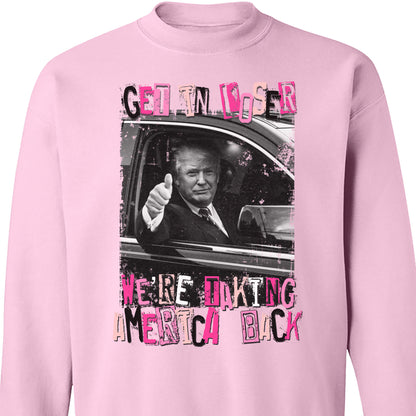 Get In Loser TRUMP Shirt | Donald Trump Homage Shirt | Donald Trump Fan Tees C908 - GOP
