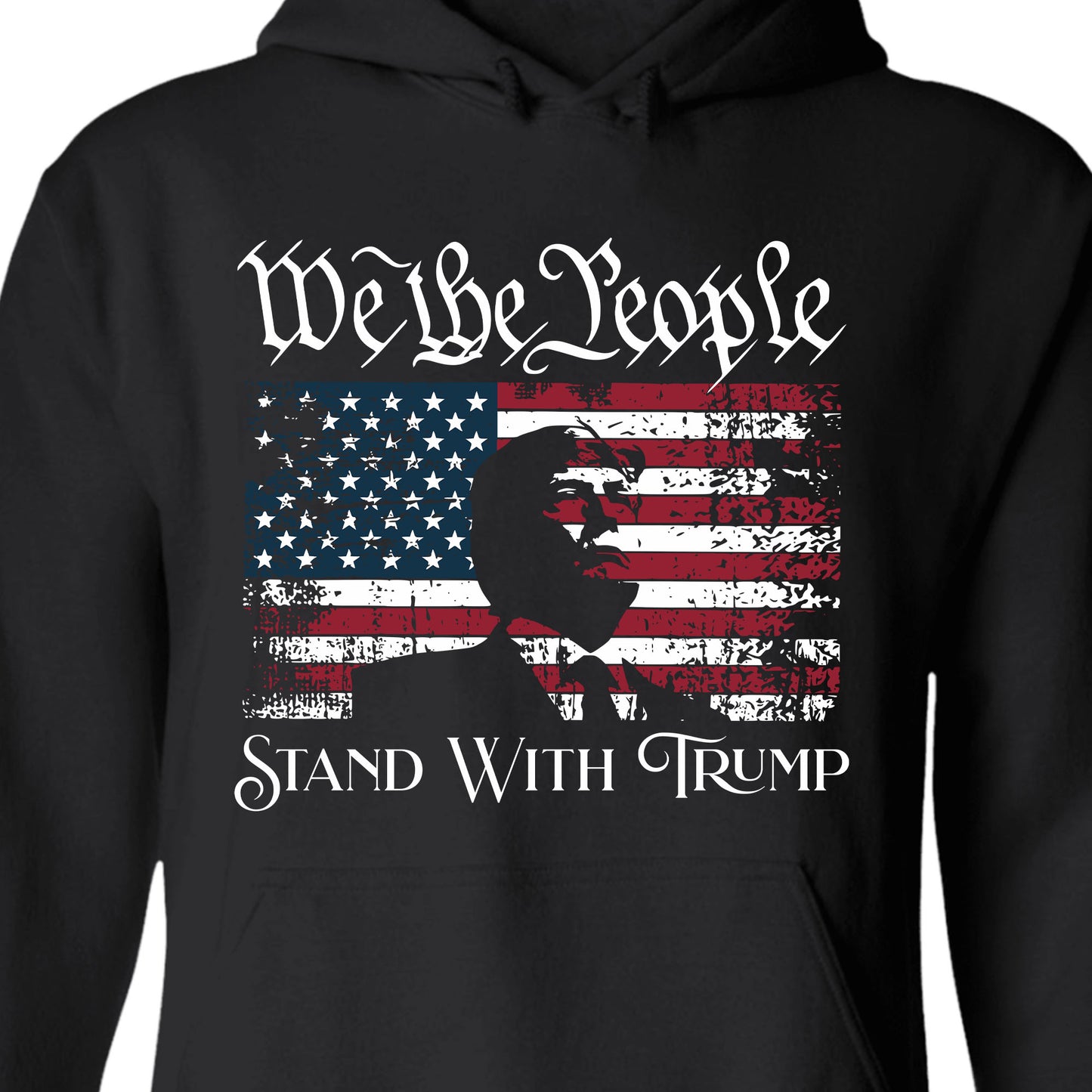 We The People Stand With Trump Shirt | Donald Trump Homage Shirt | Donald Trump Fan Tees C904 - GOP