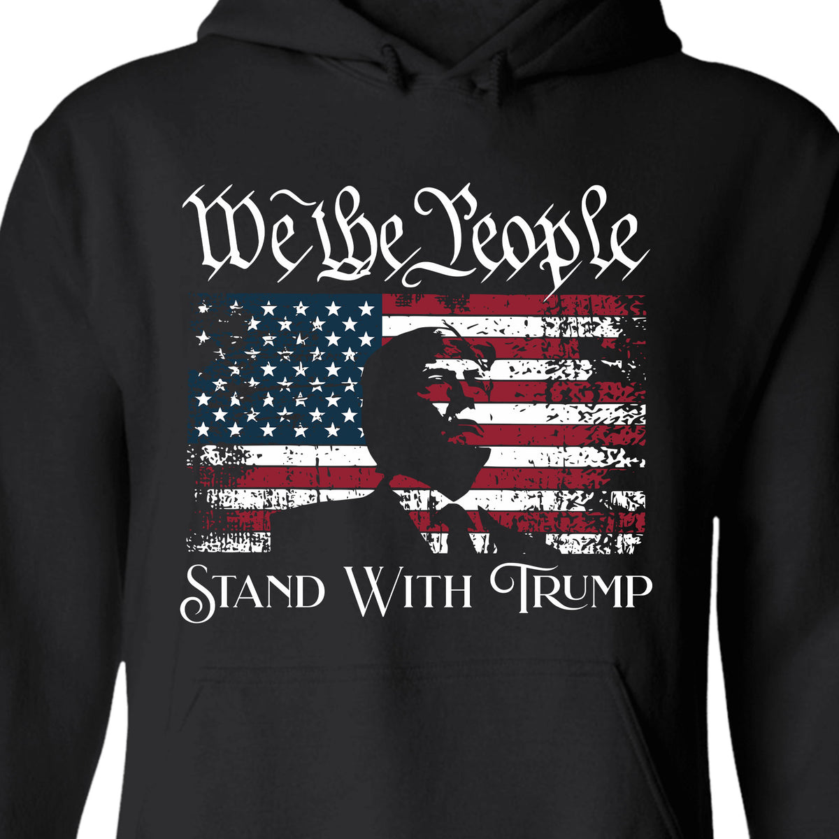 We The People Stand With Trump Shirt | Donald Trump Homage Shirt | Donald Trump Fan Tees C904 - GOP