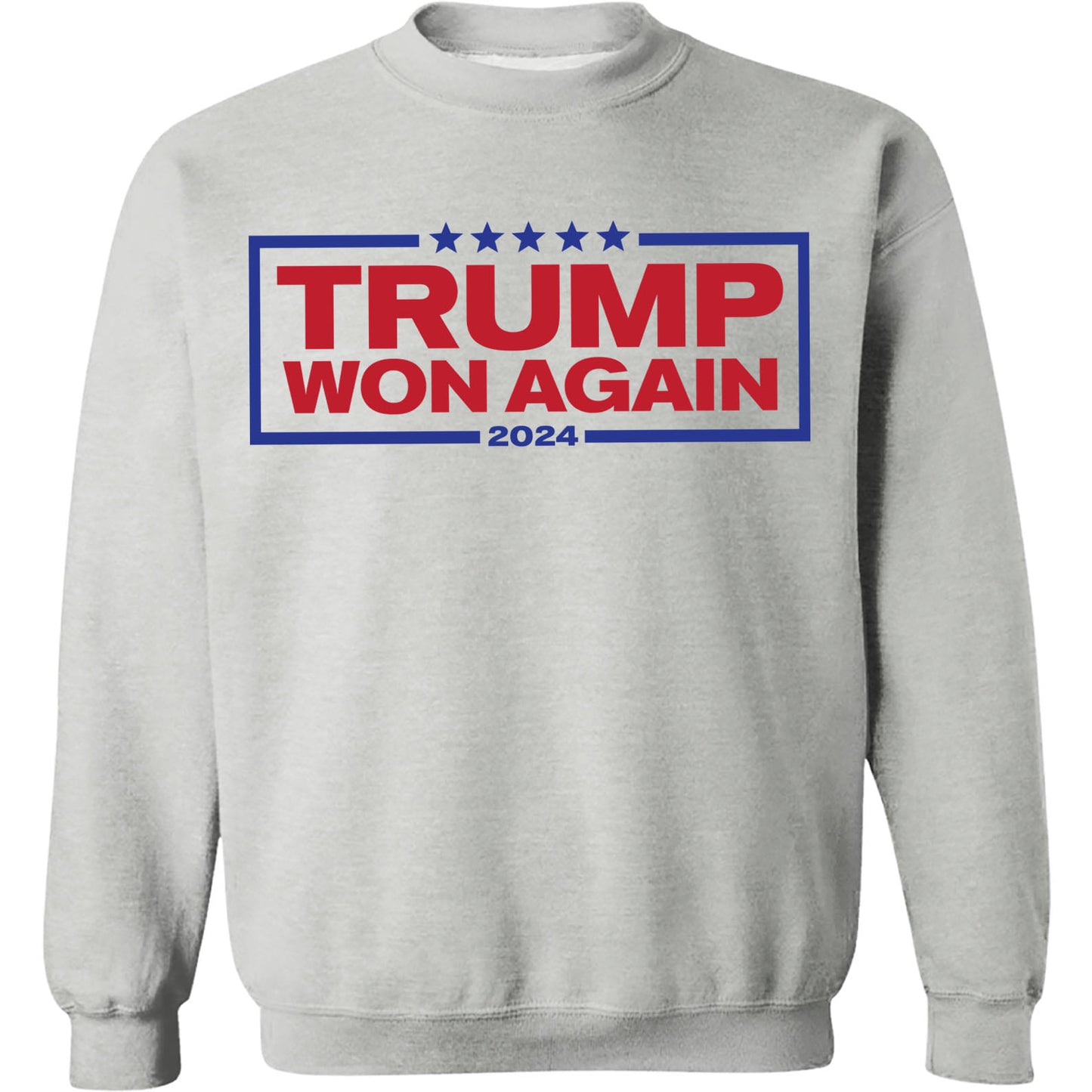 Trump Won Again 2024 Patriotic, MAGA, Republican President Trump Shirt Bright T1701 - GOP