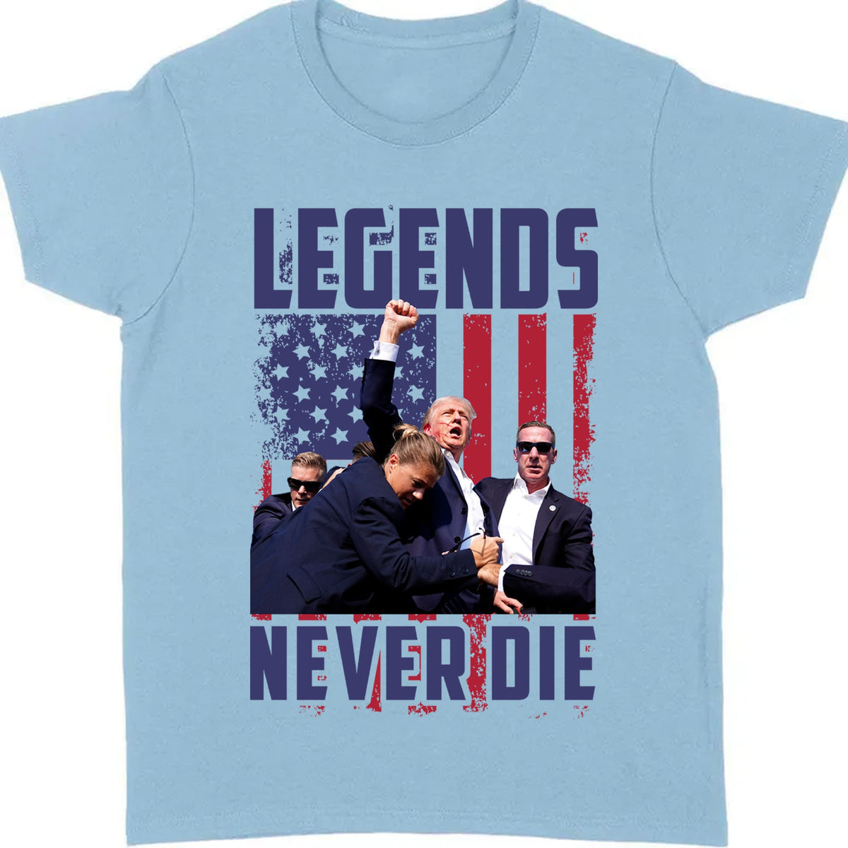 Legends Never Die | Trump Fight 2024 Shirt | Trump 2024 Pennsylvania Rally | Trump Supporters Shirt Bright T1129 - GOP
