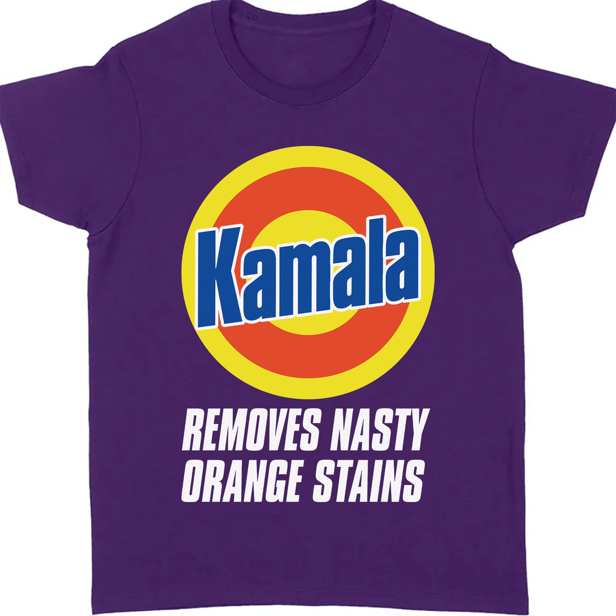 Kamala Removes Nasty Orange Stains Shirt | Vote Kamala Shirt | Kamala Harris 2024 | Democrat Shirt Dark T1368 - KH2