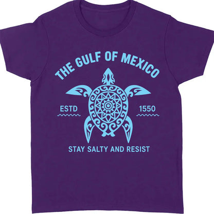 Gulf of Mexico Stay Salty Resistance Shirt, Resist Shirt, 8647 Anti Trump Shirt, Democrat Shirt, Democrat Gift Shirt - 682168