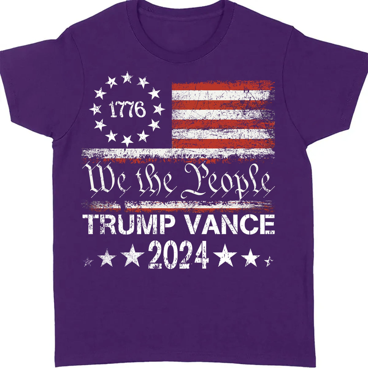 We The People Trump Vance | Trump 2024 Shirt | JD Vance Shirt | Election 2024 Shirt | Trump Supporters Shirt Dark T1176 - GOP