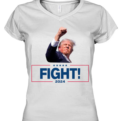 Trump Fight 2024 Shirt Pennsylvania Rally, Shirt Bright C1112 - GOP