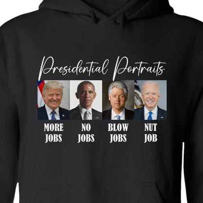 Presidential Portraits Shirt | Donald Trump Homage Shirt | Donald Trump Fan Tees C920 - GOP