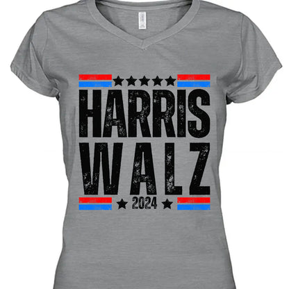 Harris Walz 2024 Shirt | Kamala Harris 2024 Shirt | Tim Walz Shirt | Democrat Shirt Bright T1252 - KH2