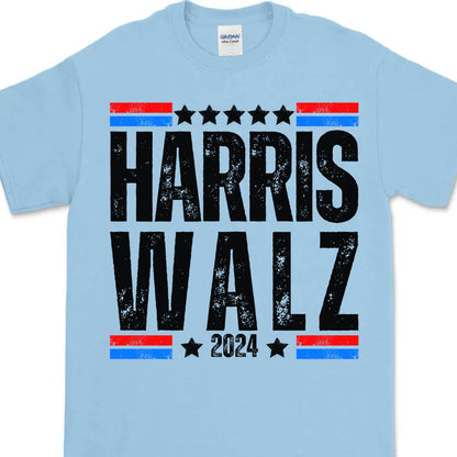 Harris Walz 2024 Shirt | Kamala Harris 2024 Shirt | Tim Walz Shirt | Democrat Shirt Bright T1252 - KH2