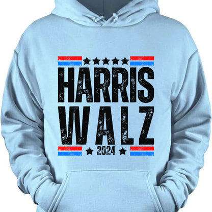 Harris Walz 2024 Shirt | Kamala Harris 2024 Shirt | Tim Walz Shirt | Democrat Shirt Bright T1252 - KH2