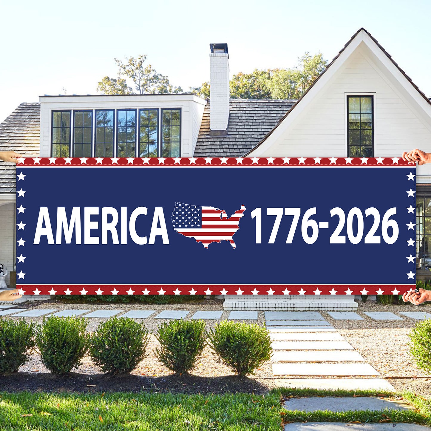 250 Years USA Banner Flag | Patriotic 1776–2026 Flag | 4th of July Banner 684361