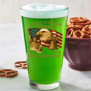 250 Years Of Freedom Whiskey Glass | Happy 250th Birthday USA Whiskey Glass Beer Glass 683729