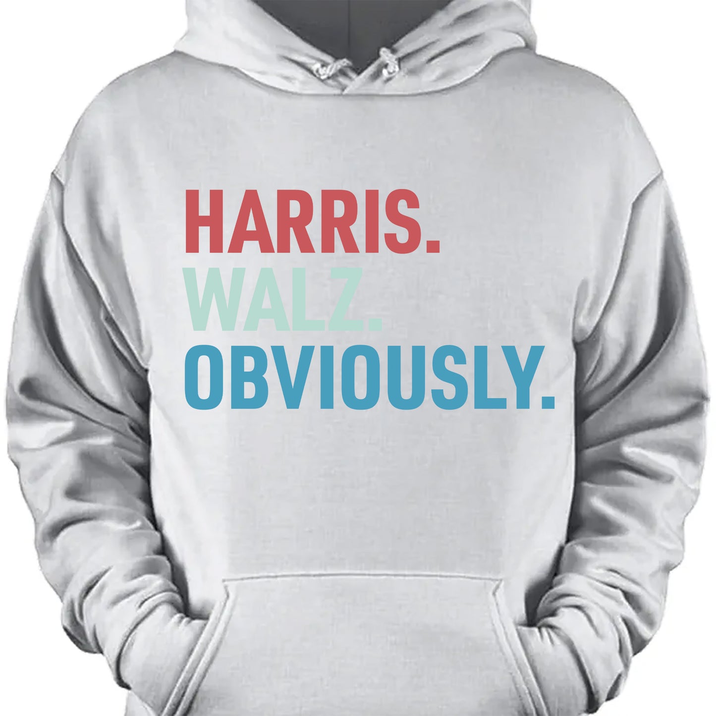 Harris Walz Obviously Shirt | Kamala Harris 2024 Shirt | Democrat Shirt Dark T1585 - KH2