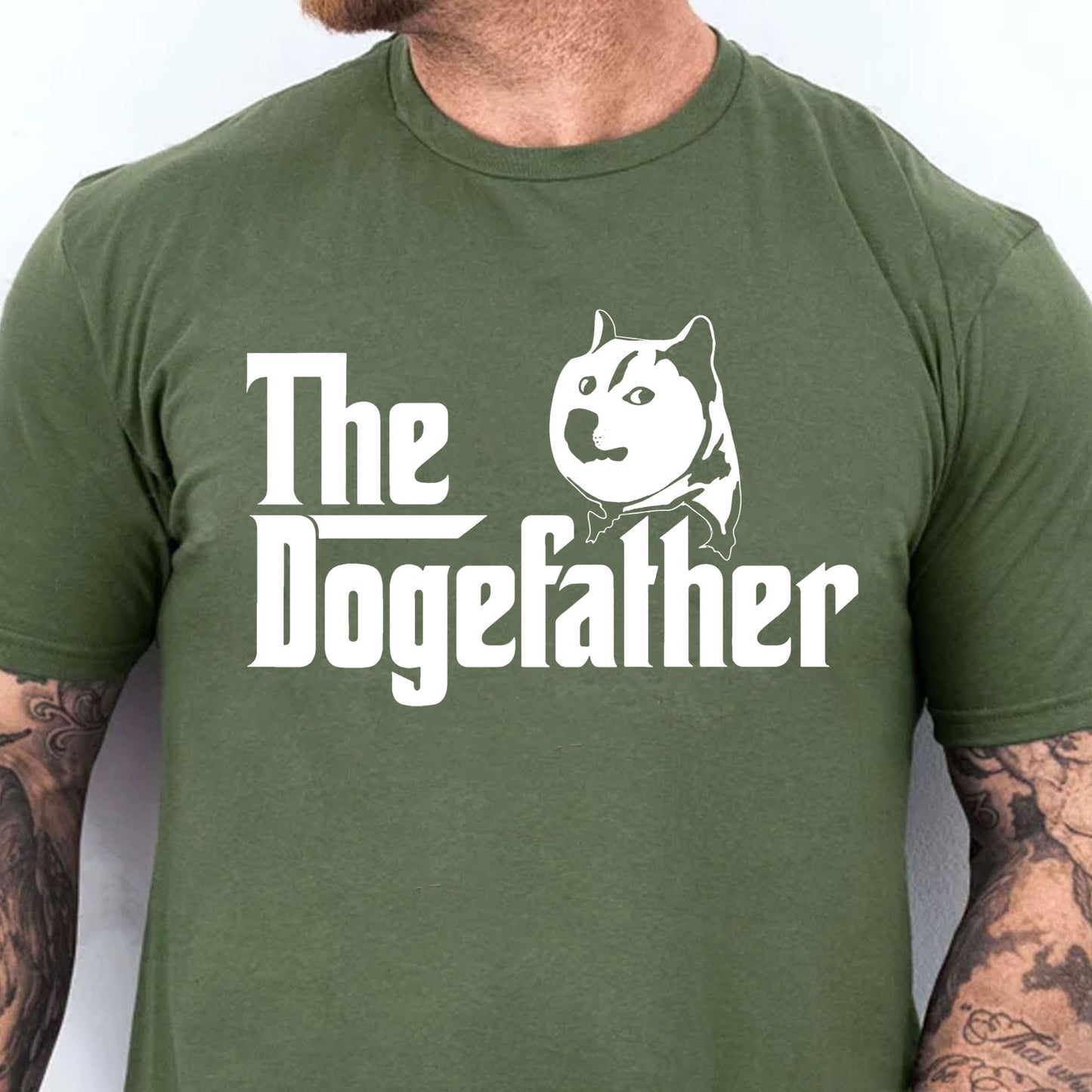 The Dogefather Shirt, Funny Tee Shirt, Doge Department Elon Musk Meme Dark Shirt 682075 - GOP