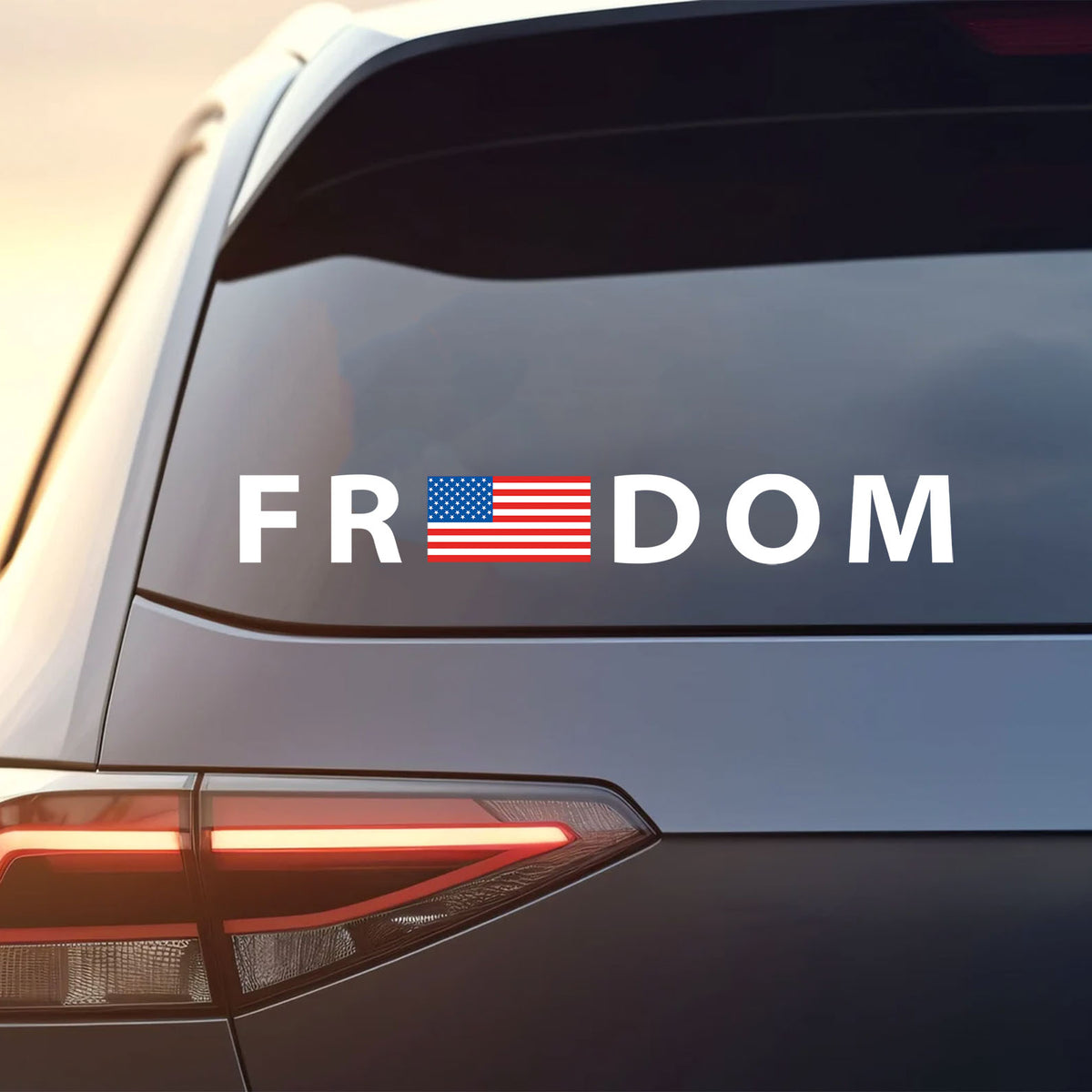 Freedom Charlie Kirk Decal | Justice For Charlie Kirk Car Decal | Prayers Up for Charlie Sticker 683107
