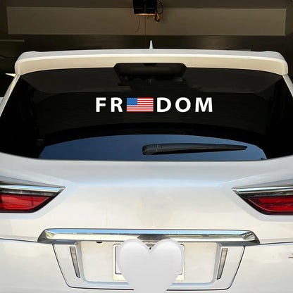 Freedom Charlie Kirk Decal | Justice For Charlie Kirk Car Decal | Prayers Up for Charlie Sticker 683107