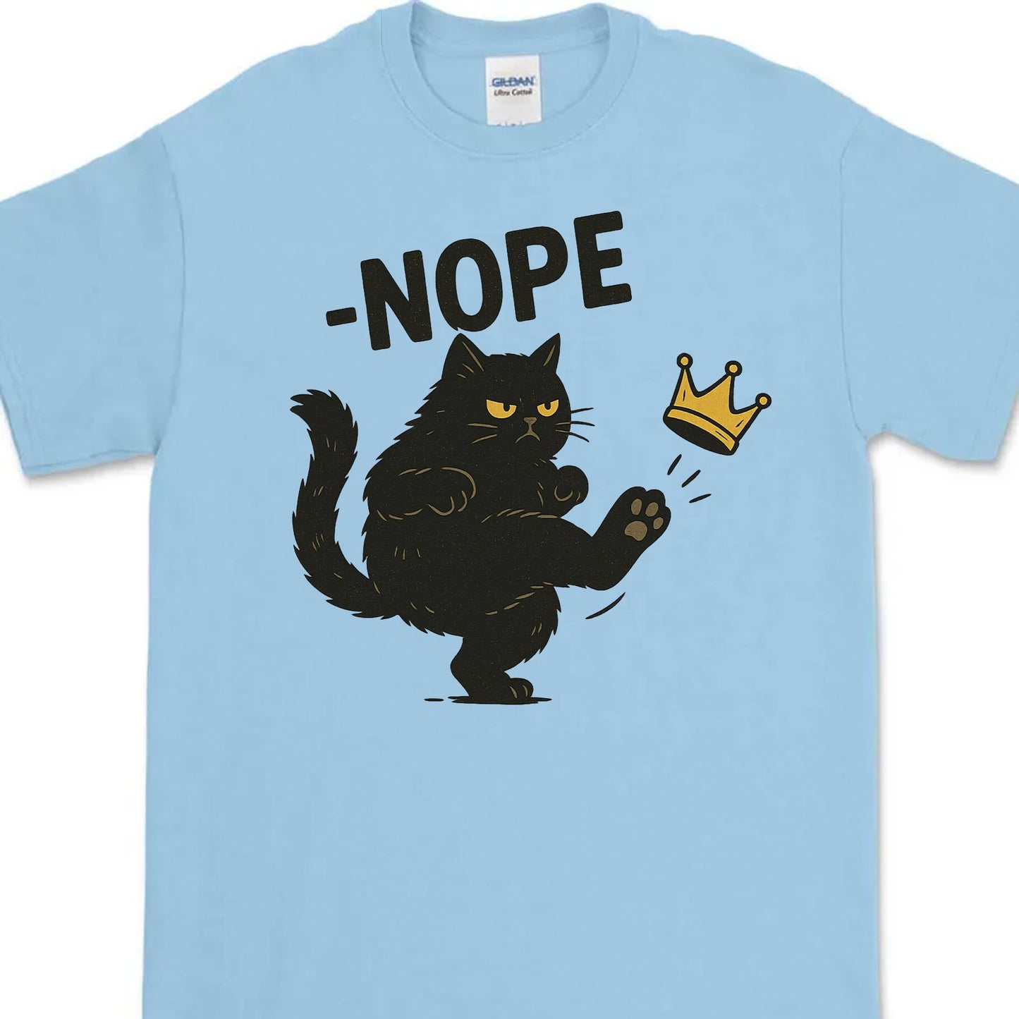 No Kings in America Black Cat Shirt | Anti-Trump Protest Shirt | Patriotic Democracy Shirt | No Kings in America | Not my President Shirt 682459