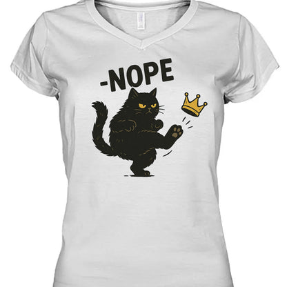 No Kings in America Black Cat Shirt | Anti-Trump Protest Shirt | Patriotic Democracy Shirt | No Kings in America | Not my President Shirt 682459