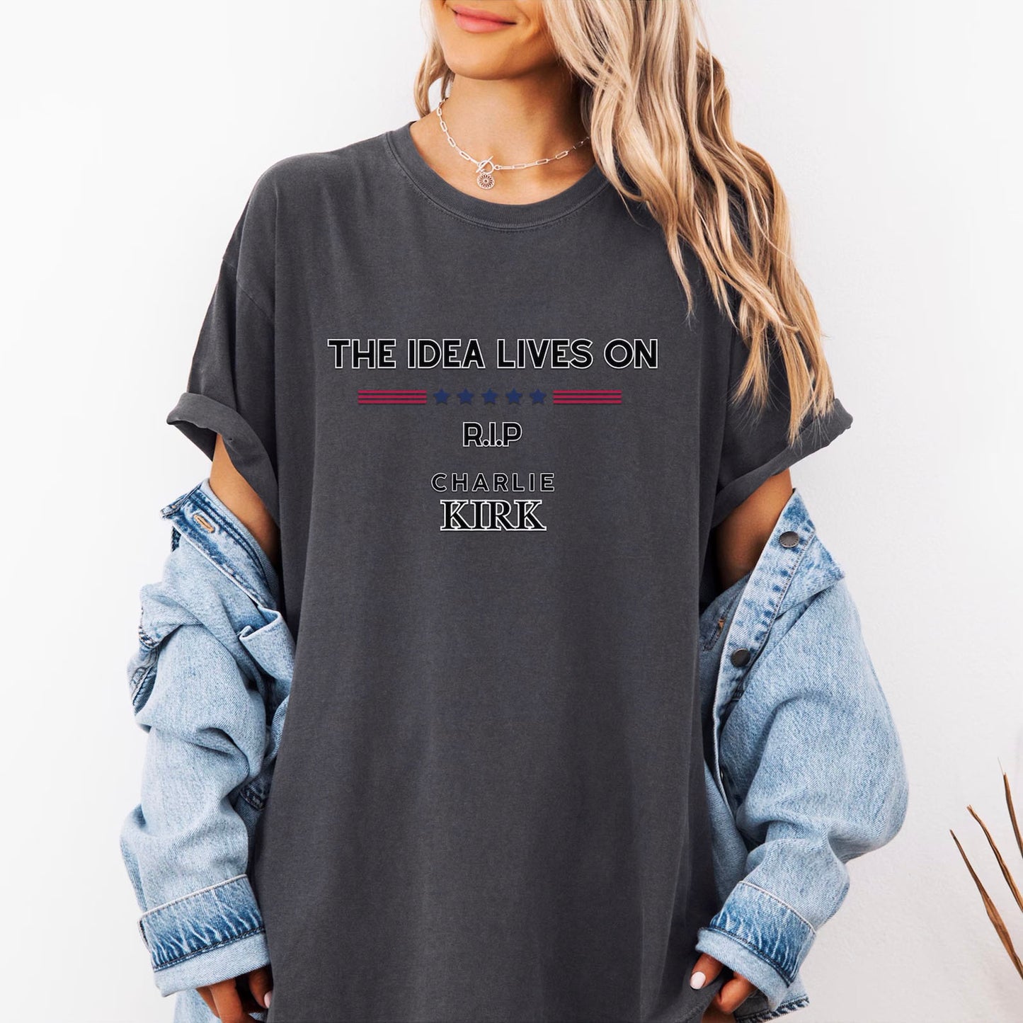 Pray for Charlie Shirt, Human Rights Shirt, Conservative Political Quote Shirt, Political Dark Shirt 682849