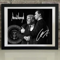 Charlie Kirk Autographed Signed Picture Frame | Donald Trump MAGA Free Speech Signature Frame | Political Picture Frame 682869
