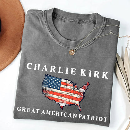 Pray for Charlie Kirk Shirt, Patriotic Charlie Kirk T-Shirt, Faith-Based Tee, Political Shirt 682832