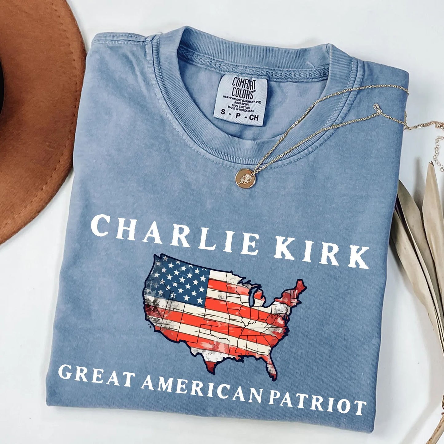 Pray for Charlie Kirk Shirt, Patriotic Charlie Kirk T-Shirt, Faith-Based Tee, Political Shirt 682832
