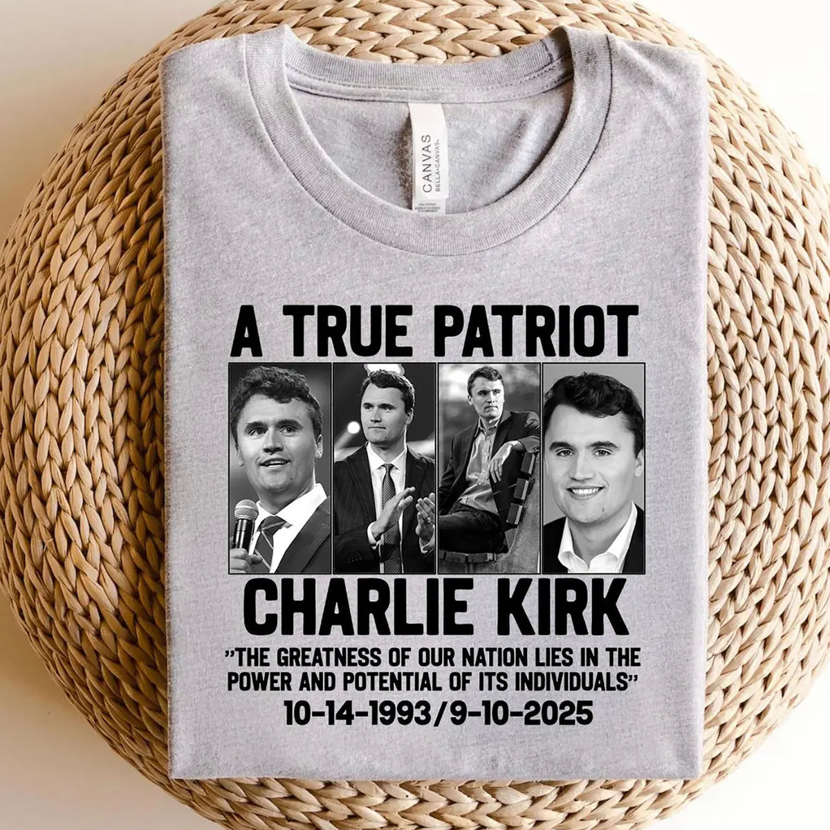 True Patriot Charlie Kirk Tee Shirt, Republican Shirt, Patriotic American Shirt, RIP Charlie Kirk, Political Shirt 682823