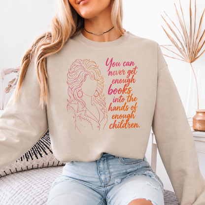 Dolly Parton Book Shirt, You Can Never Get Enough Books Tee, Teacher Librarian Reading Gift, Dolly Parton Fan Gift 686275 WFD