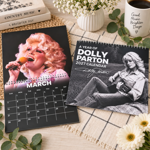 Dolly Parton 2027 Wall Calendar, Country Music Photo Calendar, Western Cowgirl Calendar, Dolly Fan Gift 686239 WFD