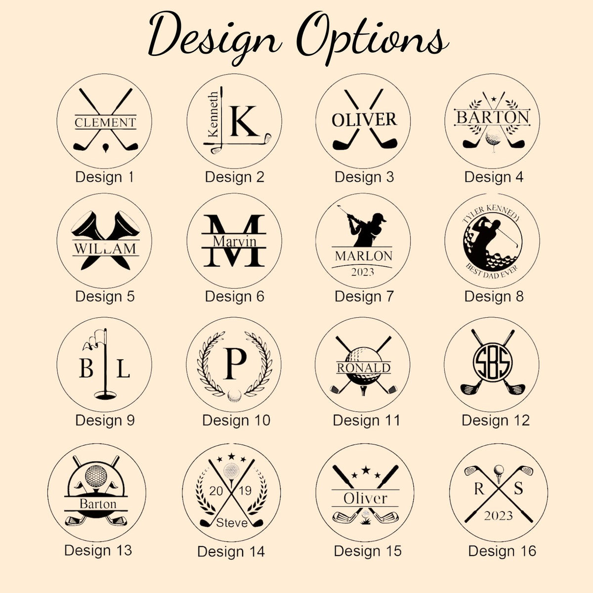 Personalized Leather Golf Ball Bag | Mini Golf Tee Holder | Engraved Leather Golf Ball Bag 683710