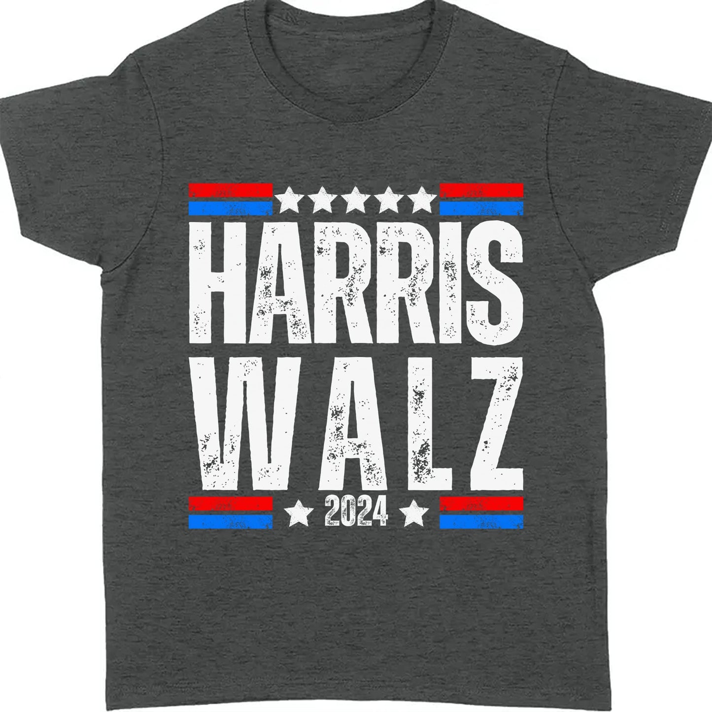 Harris Walz 2024 Shirt | Kamala Harris 2024 Shirt | Tim Walz Shirt | Democrat Shirt Dark T1252 - KH2