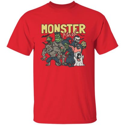 Retro Monster Mash Halloween Shirt