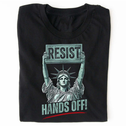 Hands Off Protest Shirt - 8647 Anti Trump Political Activism Dark Shirt For Environmental And Social Justice, Resist MAGA Shirt 682209