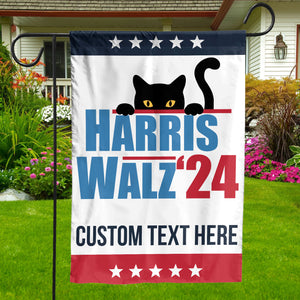 Cats For Kamala Harris 2024 Flag | Harris Walz Flag | Democrat Garden Flag House Flag T1590 - KH2