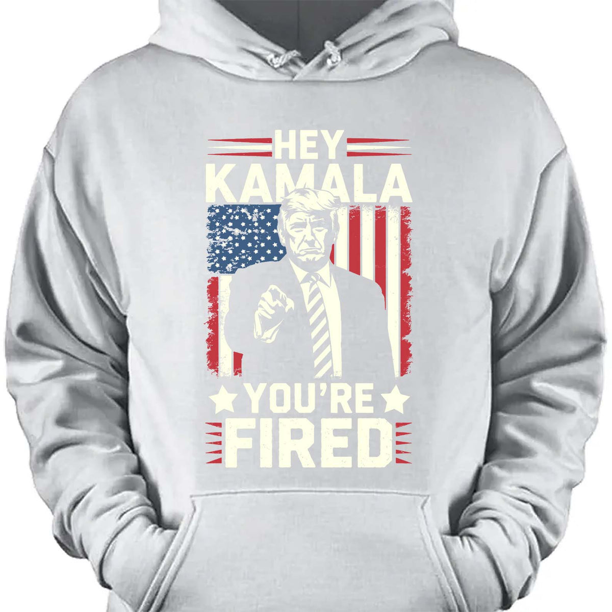 Kamala You're Fired , Trump Won, Funny Trump Election Shirt, Trump 47th President Shirt Dark T1738 - GOP