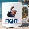 Trump Fight 2024 Mug | Trump Pennsylvania Rally | Trump Fight Mug T1112 - GOP