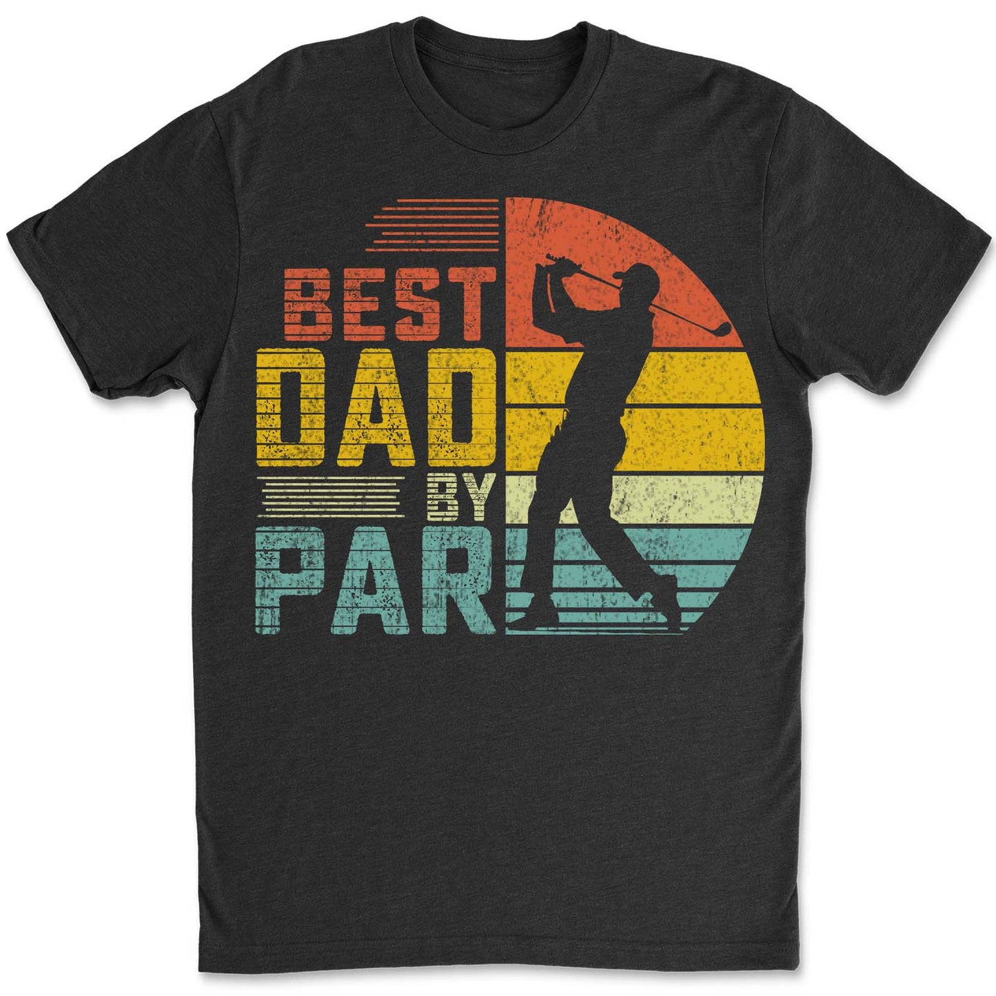 Best Dad By Par Golf Shirt – Father's Day Gift for Dad | Funny Golf T-Shirt for Men, Best Dad Shirt for Father's Day 682287