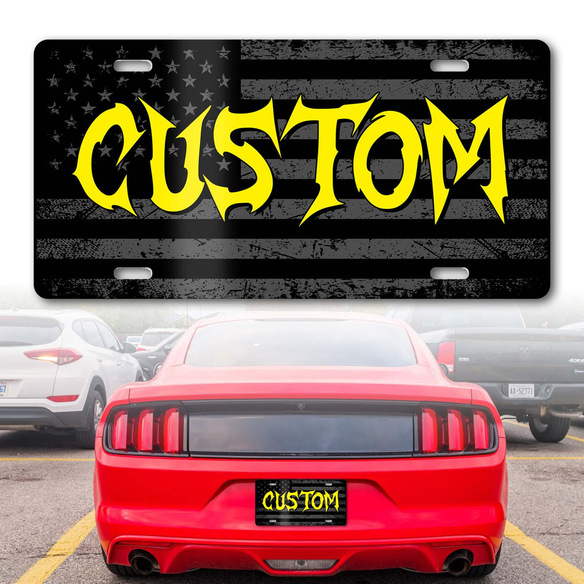 Personalized Custom Text License Plate | Gift for Husband, Dad - 683347