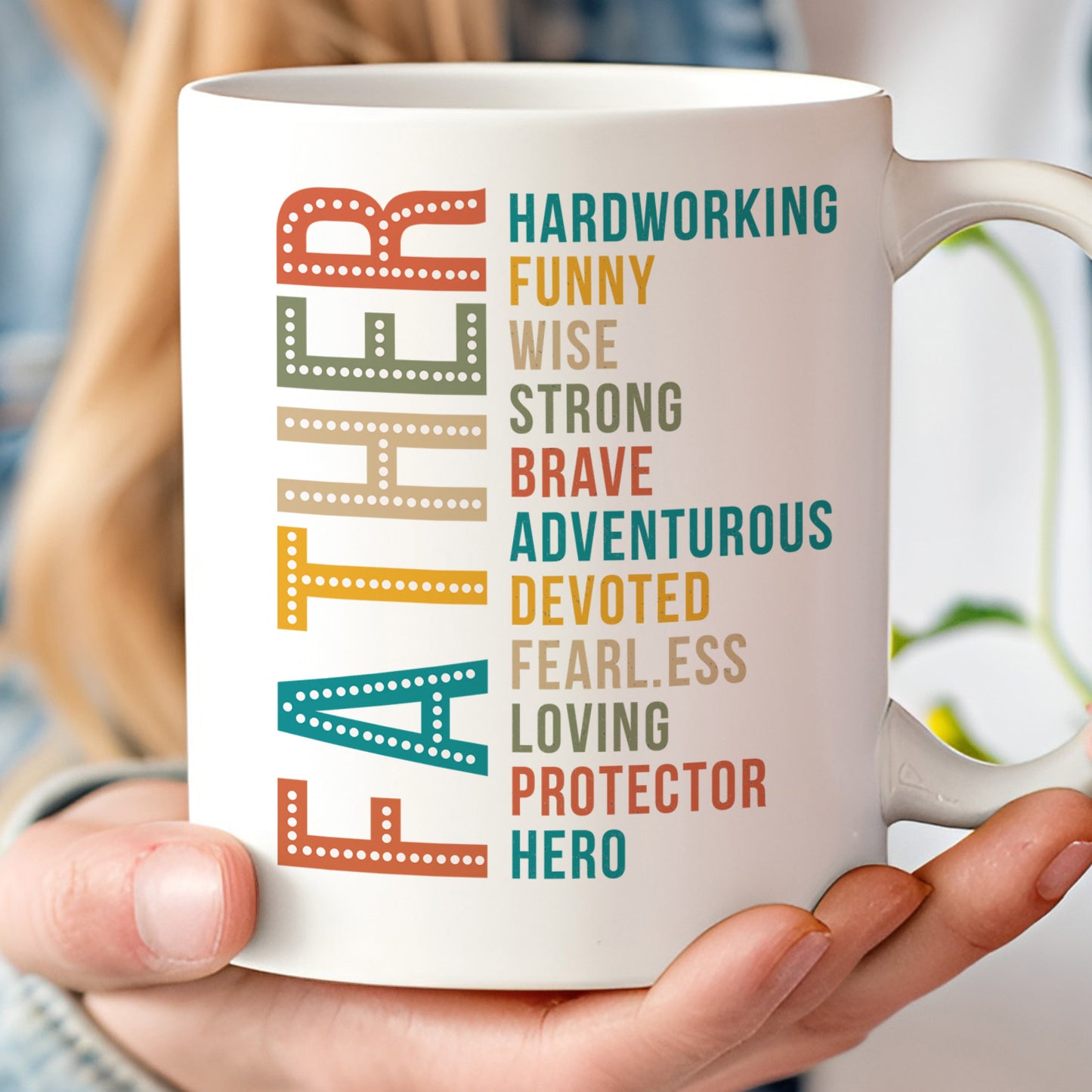 Best Dad Ever Mug | Father’s Day Coffee Cup for Men, Coffee Cup for Proud Dad, Funny Gift for Husband 682243