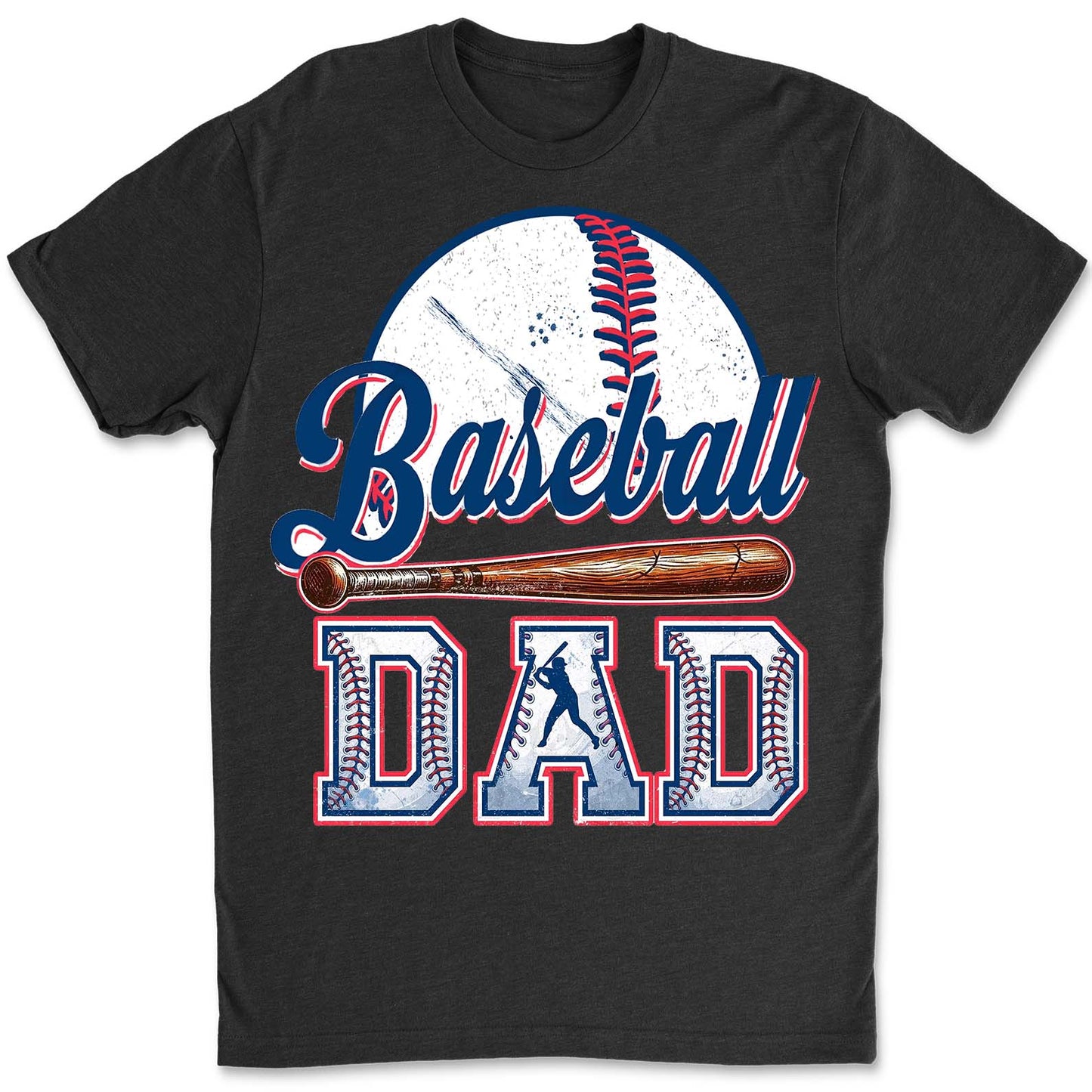 Retro Baseball Dad Shirt | Game Day T-Shirt For Sporty Dad | Father’s Day Gift, Baseball Life Tee For Men 682244