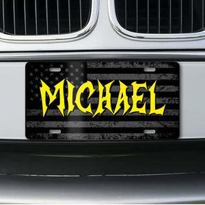 Personalized Custom Text License Plate | Gift for Husband, Dad - 683347