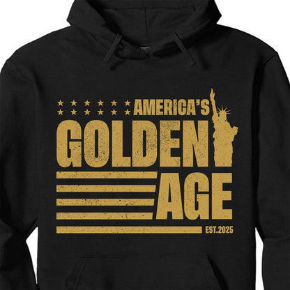 America's Golden Age Shirt, Patriotic Shirt, Donald Trump Shirt, American Dark Shirt 681989 - GOP
