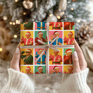 Funny Trump Vintage Wrapping Paper | MAGA Funny Republican Paper Gift for Men Women 683433 - GOP