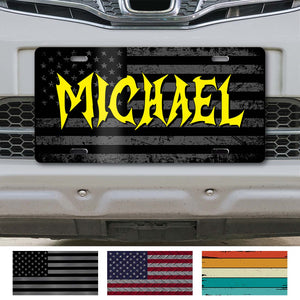 Personalized Custom Text License Plate | Gift for Husband, Dad - 683347