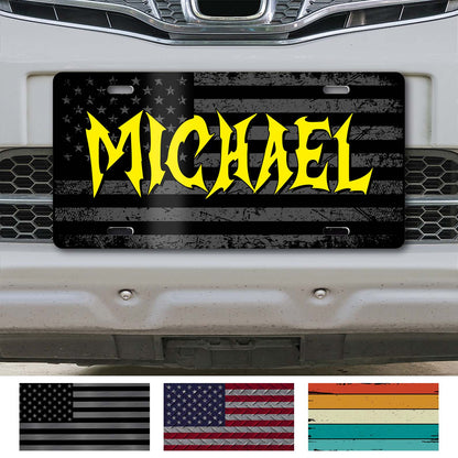 Personalized Custom Text License Plate | Gift for Husband, Dad - 683347