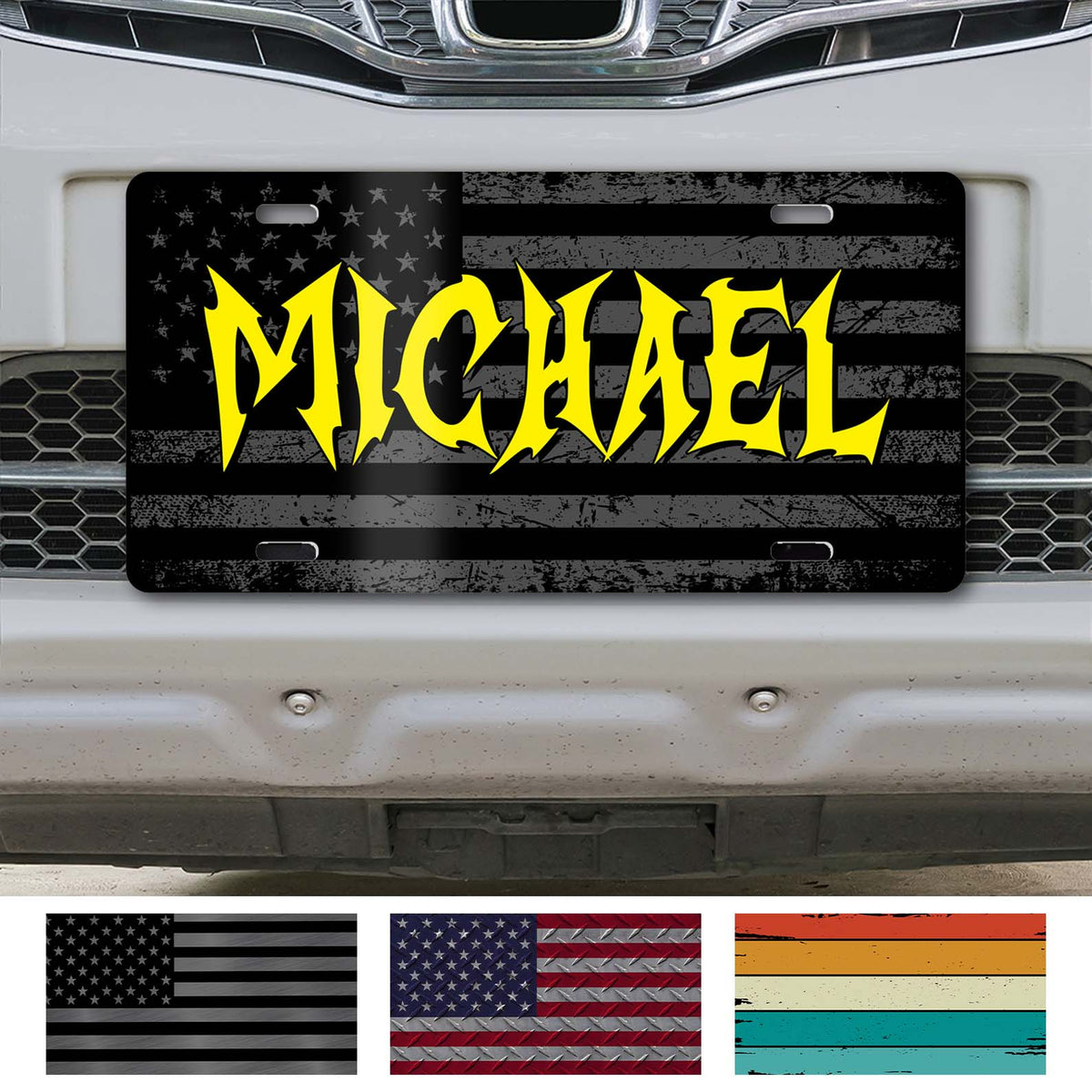 Personalized Custom Text License Plate | Gift for Husband, Dad - 683347