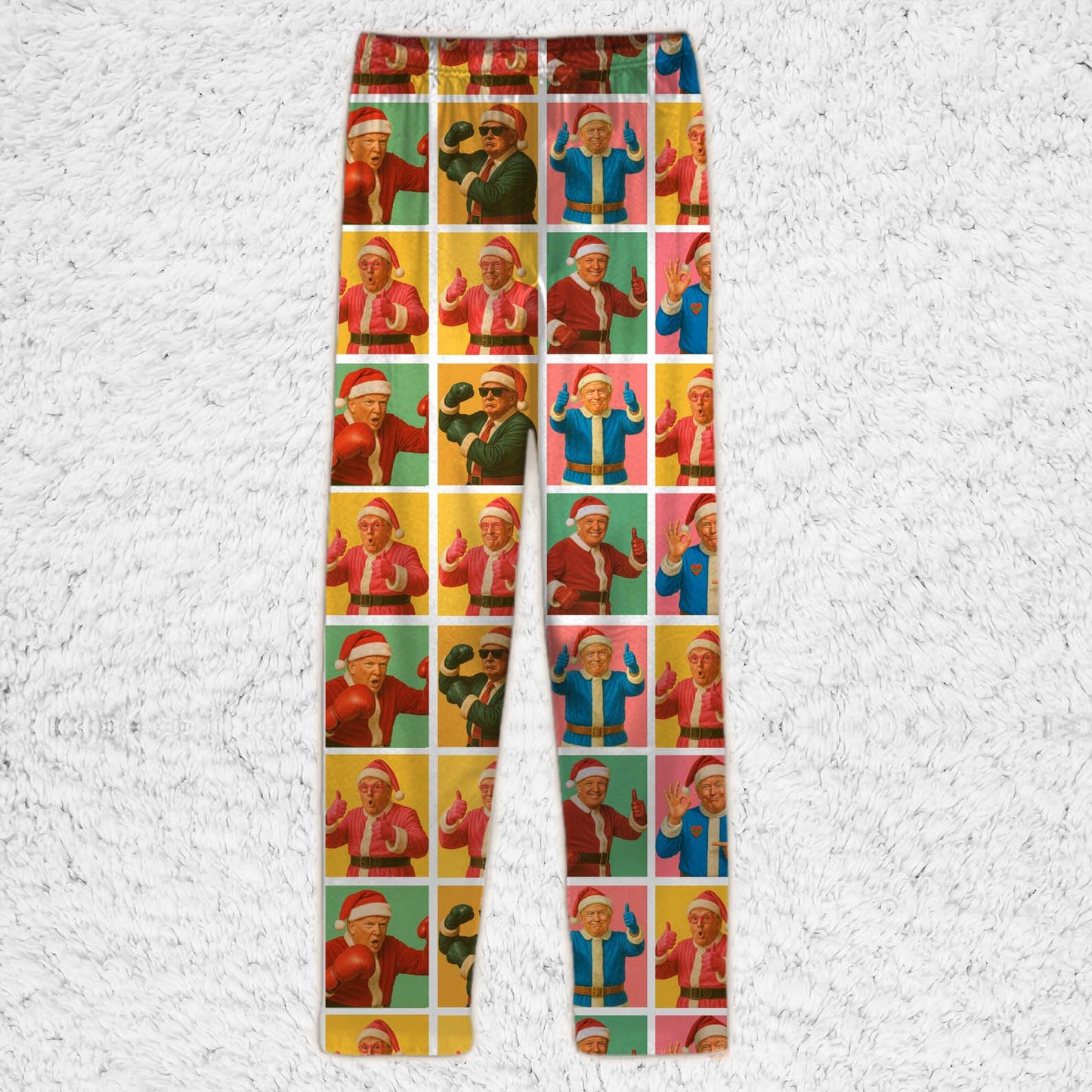 Funny Trump Vintage Pajamas | Trump All Over Print Pajamas Set | MAGA Christmas Pajamas Republican Gift for Men Women 683433 - GOP